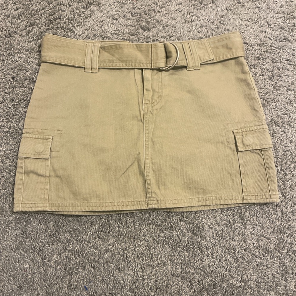 Cargo mini skirt💋